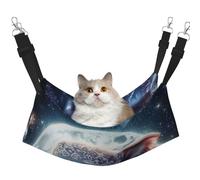 Hamac imprimé éléphant endormi pour animaux domestiques - Hamac de couchage pour chats, lapins, furets, chiots, petits animaux