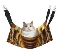 Hamac imprimé pyramide égyptien pour animal domestique - Hamac de couchage pour chats, lapins, furets, chiots, petits animaux