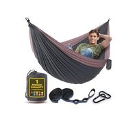 Hamac - KCVV - 1 Place - Ultra-Léger - Pliable - Capacité 350 kg - Rose Poudré