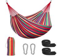 Hamac - KZQ - 260x150 cm - 300 kg - Multi-personnes - Rouge