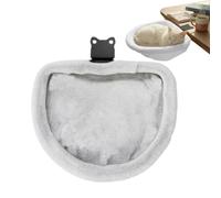 Hamac lit pour chat - Nid souple pliable, tapis de couchage lavable, salon pour animaux de compagnie, tapis de repos intérieur, utilisation à domicile, lit d'étagère murale, nid confortable de voyage