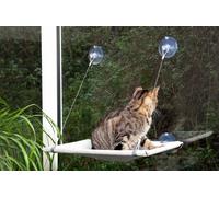 Karlie Flamingo Window Lounger pour Chat Gris 51.5 x 31 x 2.5 cm