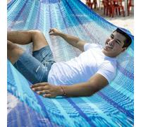 Hamac mexicain en filet Matrimonial Caribe Plus / 2 personnes 250 kg Coton