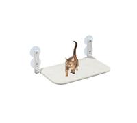 Hamac mural pour chat, hamac de fenêtre pliable avec ventouses puissantes pour chats d'intérieur, lit pour animal domestique peu encombrant pour bronzer et faire la sieste, design robuste