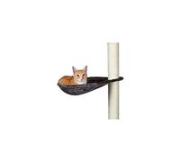 TRIXIE Hamac - Nid XL pour griffoir pour chat gris platinium peluche ø 40 cm