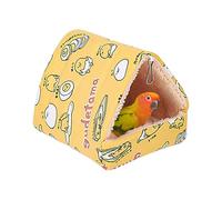 Hamac Perroquet - Maison Perroquet, Maison Dortoir Oiseaux en Coton, Grotte Chaude Pour La Congestion Des Oiseaux En Hiver, Nid De Tente D'Oiseaux Rempli, Pour Perroquets, Perruches,
