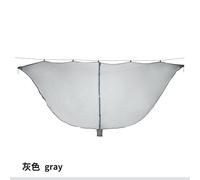 Hamac Portable en tissu Nylon,facile à installer,facile à transporter,pour voyage,Camping,Double personne,pliable,lit-balançoire - Type GRIS FONCÉ