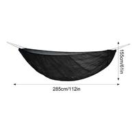 Hamac portable multi-usages,filet balançoire,avec poignées amovibles,anti-moustique,accessoire de voyage - Type mosquito net cover