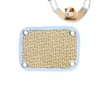 Hamac pour animal de compagnie, hamac pour écureuil - Accessoires de refroidissement pour cage - Lit de couchage multifonction lavable en machine pour chinchilla debout, se reposant sur les planeurs