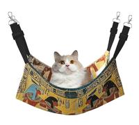 Hamac pour animal de compagnie imprimé authentique de l'Égypte antique - Hamac de couchage pour chats, lapins, furets, chiots, petits animaux