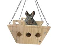 Hamac pour animaux de compagnie | avec crochet, accessoires de cage enrichissants,étagères pour abri pour animaux de lapin - Pour écureuil, furet, marteau syrien, oiseaux, intérieur et extérieur