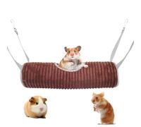 Hamac pour animaux de compagnie, maison de sommeil pour furet pour cage,Hamac tunnel pour lit de couchage pour petits animaux | Petit lit grotte pour animaux de compagnie avec crochets et cordes pour