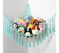 Hamac Pour Animaux En Peluche - Filet De Rangement Suspendu Pour Jouets - Support De Coin Pour Chambre D'enfant