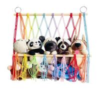 Hamac pour animaux en peluche,Hamac pour animaux en peluche - Hamac pour ranger les jouets en peluche,Hamac de rangement pour animaux en peluche, organisateur de filet pour animaux en peluche