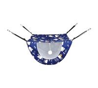 Hamac pour Cage pour Animal Domestique, hamac pour Chat, lit à Suspendre, lit en Peluche Douce Double Couche, hamac balançoire pour Hamsters, Lapins, Chats, cochons d'Inde
