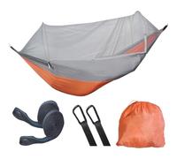 Hamac pour camping - Hamac portable avec moustiquaire, installation automatique, abri familial instantané pour le camping, la randonnée, 2,9 x 1,5 m