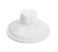 Hamac pour Chat avec Ventouse, Stable et Fiable, fabriqué en Plastique, Technologie sous Vide, Diamètre 8, 5 Cm, Blanc, pour Fenêtre, Porte Vitrée, avec Vis