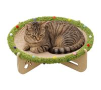 Hamac pour Chat Cool canapé surélevé en Bois de sisal Naturel Grand