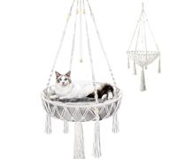 Hamac pour Chat,Lit Balançoire en Coton à Suspendre