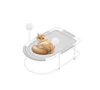 Hamac pour Chat, Lit de Fenêtre Surélevé pour Chats d’Intérieur, Lit pour Animaux en Maille Respirante, Lit de Radiateur Rafraîchissant pour Grands Chats et Petits Chiens, Lit Suspendu pour Chat avec
