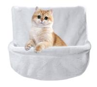 Hamac pour chat - Lit pliant et stable, excellent choix pour fenêtres | Siège résistant avec étagères murales robustes et respirantes, idéal pour chatons, furets et petits animaux domestiques
