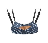 Hamac pour chat réglable - Lit oscillant pour animaux domestiques double face respirant, lit pliant doux pour chatons, | hamac confortable pour hamsters et souris, lit parfait pour les zones de rip