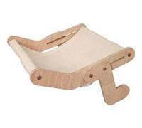 Hamac Pour Chats - Kerbl - Nap - 42,5 X 47 Cm - Bois Massif - Surface Réversible G