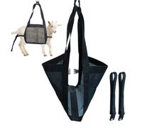 Hamac pour Chien de Toilettage | Écharpe de Pesée Réglable pour Veau, Balance d’Assistance avec Sangles Amovibles, Idéal pour Peser Agneaux, Alpagas et Petits Animaux, Harnais Confortable et Durable