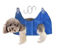 Hamac pour chien pour couper les ongles, Relaxation Pet Grooming Sling Helper, Hamac de Relaxation, Support de Toilette pour Chat de Relaxation, Cintres pour Chats, Lit de Toilette Respirant Réglable