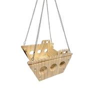 Hamac pour Chinchilla avec Crochet et Accessoires en Bois pour Cage