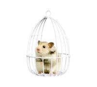 Hamac pour Chinchilla | Jouets en Treillis Métallique pour Hamsters | Maison Niche Cage de Sommeil Balançoire Cachette pour Hamsters Cochons d'Inde Lapins Nains Petits Animaux