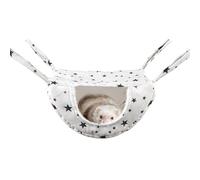 Hamac pour cochons d'Inde - Cachette pour cochons d'Inde, planeur de sucre chaud | Friends Lit superposé double géant, hamac de cage pour animaux de compagnie en couche pour furet chinchilla planifié