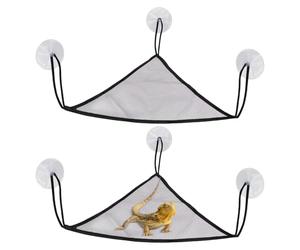 Hamac pour Dragon Barbu et Reptiles | Lit Reptile Avec Corde Ajustable Et Respirante - Couche Pour Dragon Barbu | Destiné À Un Usage En Intérieur Et En Extérieur, Maison Pour Petits Animaux Iguanes Ax