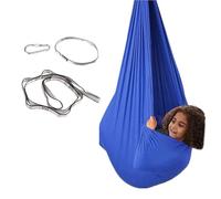 Hamac pour élastique Swing Coton intérieur extérieur | Grotte Suspendue Confortable avec Cordes Stables Swing de Mur Ergonomique pour l'aire de Jeux de Jardin pour et activités de lois