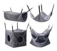 Hamac pour Furet en Cage Lit tunnel doux et chaud en peluche pour se cacher