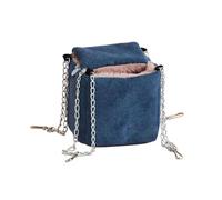 Hamac pour furet pour cage,hamac pour hamster pour cage - Nid d'écureuil pour lit de furet,Hamac Chinchilla lit chaud planeur de sucre, lit d'écureuil balançoire pour Hamster, écureuil, furet