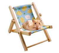 Hamac pour Hamster - Mobilier Adjustable pour Rongeurs,Niche pour Cage Rongeur et Lit - Pour Le Balcon La Chambre L'Appartement Le Salon Pour Chinchilla Écureuil Gerbil Pour Le Repos Le Jeu Et Le Somm