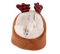 Hamac pour hamster - Nid doux et spacieux et chaud pour petits animaux - Petit lit de couchage à suspendre - Pour petits animaux tels que les écureuils, les chinchillas et les hérissons pour se