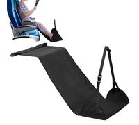 Hamac pour les jambes pour les voyages en avion - Repose-pieds réglable - Sangle réglable - Accessoire pour le sommeil des enfants et des bébés