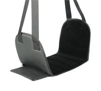 Hamac pour les pieds en voyage - Systèmes de soulagement amovibles - Coussinet en mousse à mémoire de forme - Base antidérapante - Inclinaison ergonomique pour le confort des jambes - Repose-pieds