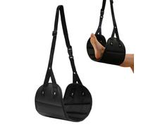 Hamac pour les Pieds pour les Trajets en Avion - Sangle pour les Pieds pour le Repos | Repose-Jambes Réglable | pour Avion Voiture Voyage Bureau