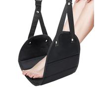 Hamac pour les voyages en avion - Repose-pieds portable pour avion - Repose-jambes suspendu moderne - Sangle de siège réglable - Hamac confortable de voyage - Repose-pieds maximum léger - Hamac