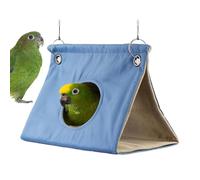 Hamac pour oiseaux - Abri, cabane, grotte pour se blottir, maison multifonctionnelle et chaude | Hamac de perruches respirant pour oiseaux gris africain, perroquet pivoine, bleu
