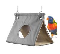 Hamac pour oiseaux | Hamac pour perroquet | Ruche chaude, cabine, grotte pour perroquet, grotte pour calopsitte, grotte pour calopsitte, grotte pour calopsittes, 22,9 x 14 x 14 cm diamètre du trou