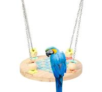 Hamac pour oiseaux, lit rafraîchissant, 18 x 22 cm, accessoire de cage amovible, tissu doux résistant aux morsures, endroit de repos apaisant pour conure, canari, inséparable, calopsitte, jeu