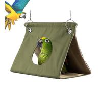 Hamac pour oiseaux | Nid d'oiseau pour perruches | Nichoir chaud, poulailler, grotte pour perroquets, cachette ventilée pour perroquets, conures, pivoines, calopsittes, diamètre du trou rond de 0,09x5