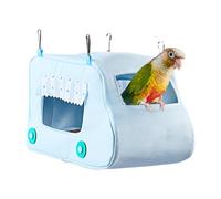 Hamac pour oiseaux, perruches, nichoir à oiseaux pour cage, en forme de voiture, pour inséparable, conure, pinson, hamster, petit animal