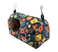 Hamac pour perroquet Happy Snuggle - Tente à suspendre - Maison chaude pour petits animaux - Cachette pour hamsters, perruches, conures - Hamac chaud pour cage - Pour perroquet - Lit pour petit animal