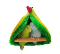 Hamac Pour Perroquets, Nid D'oiseau En Peluche, Triangle, Cage De Lit Suspendue Chaude, Grotte, Tente
