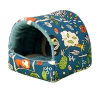 Hamac pour petit animal à suspendre dans un arbre - Accessoires pour hamster - Cachette en fourrure - Lit pour furets - Hamac lavable pour petits animaux à suspendre